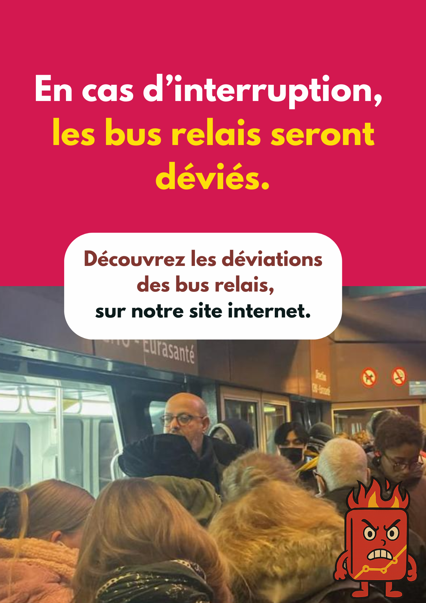 Déviations et interruptions
