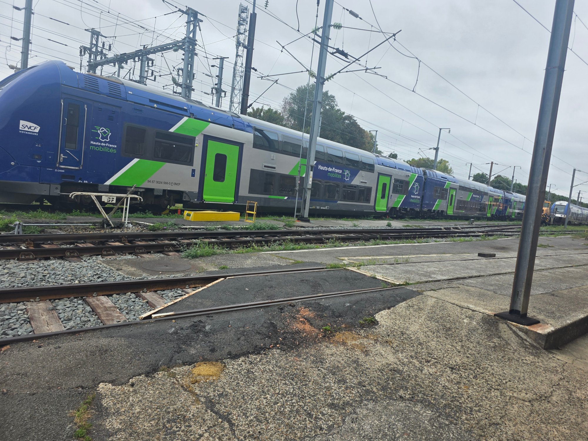 Visite du technicentre SNCF