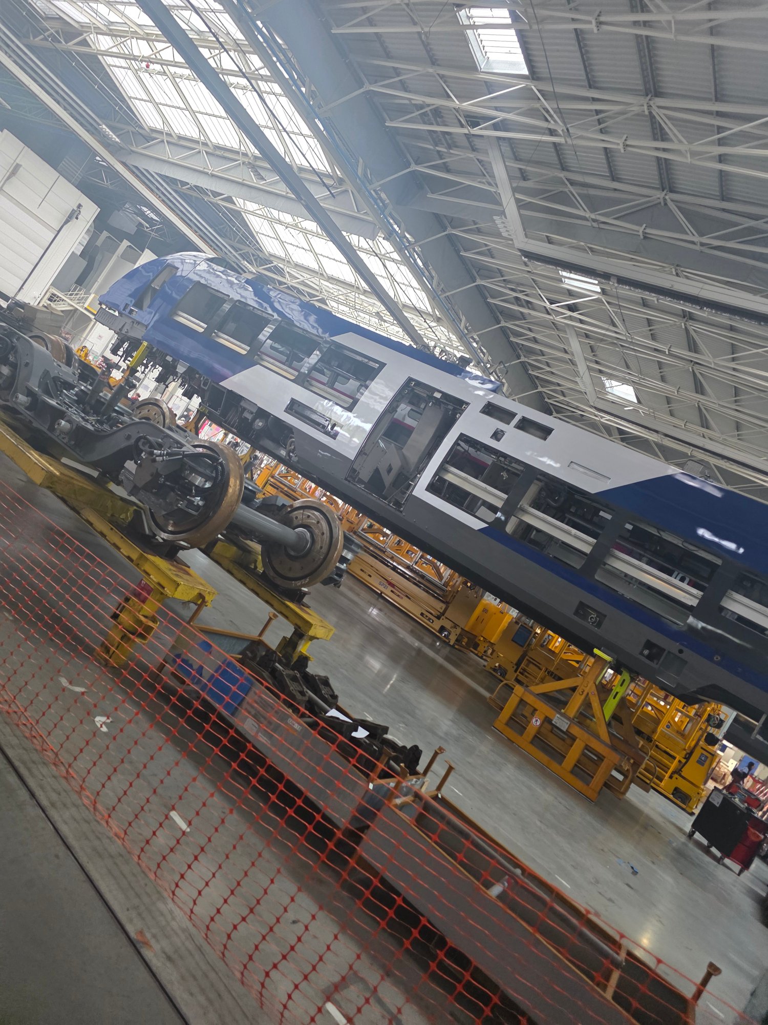 Visite du technicentre SNCF