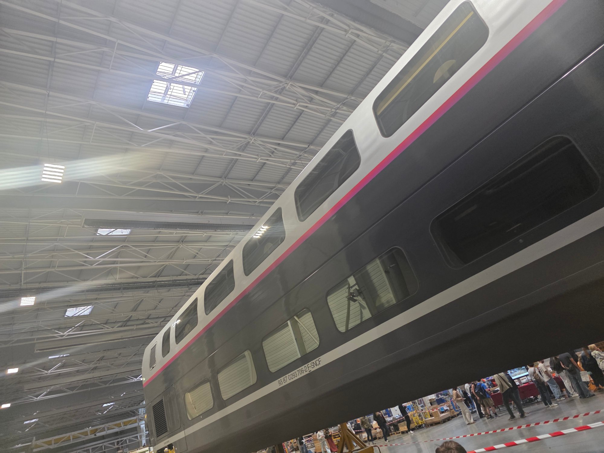 Visite du technicentre SNCF